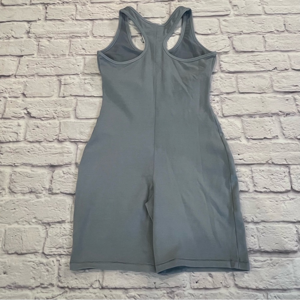 Skims blue Outdoor Mid Thigh Onesie romper Denim Pacific nwt - Picture 6 of 11
